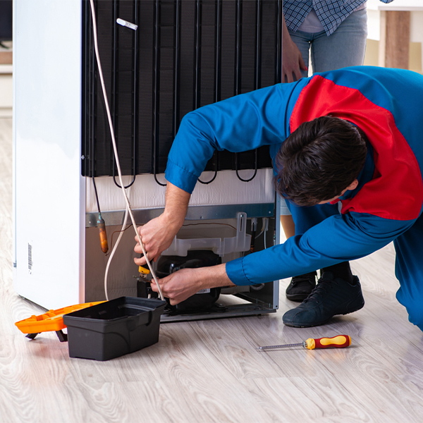 how much do you charge for refrigerator repair services in Fountain Colorado